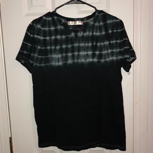 black and blue tee (floral+femme)